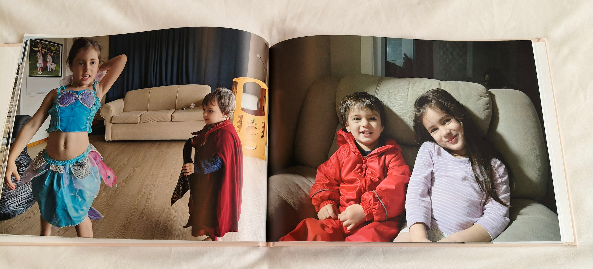 Full page spread
